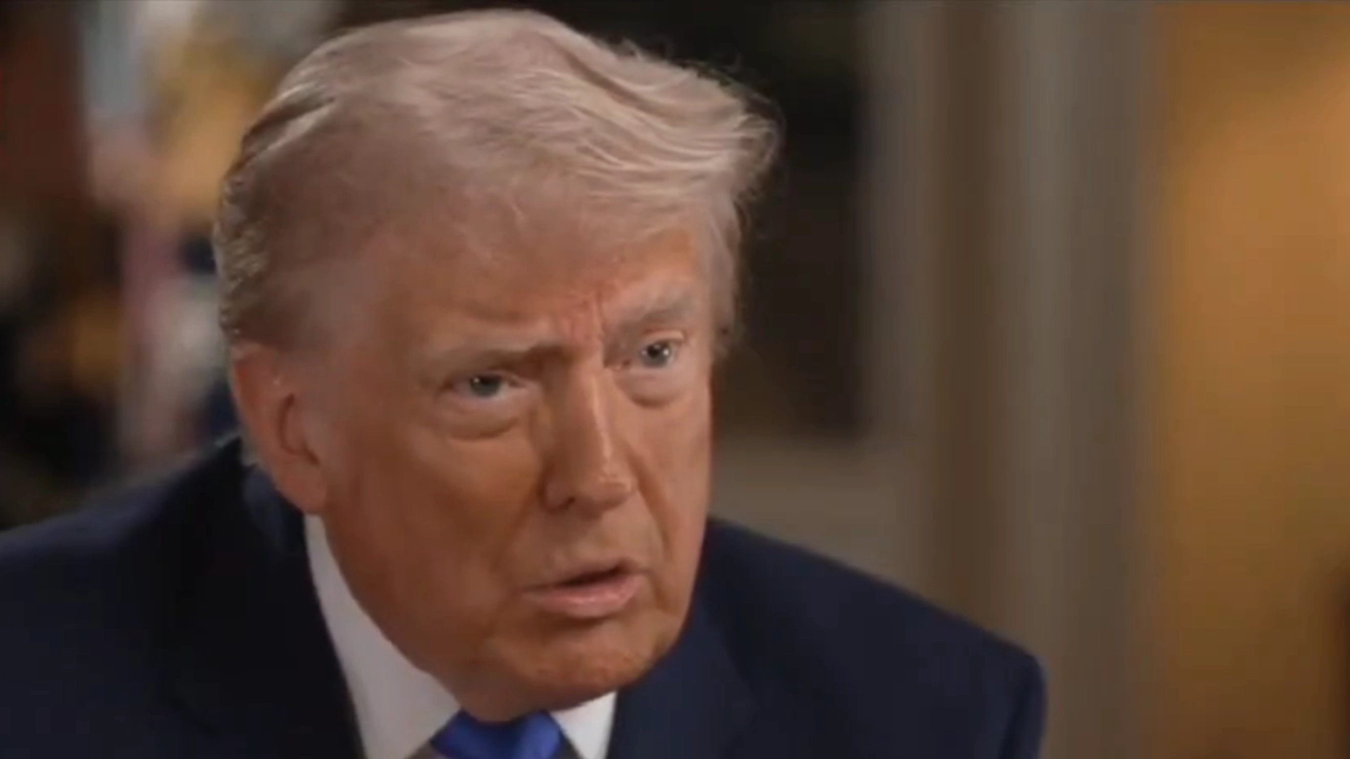 Trump calls reporter a 'disgrace' over what she reads out during interview about dinner shooting
