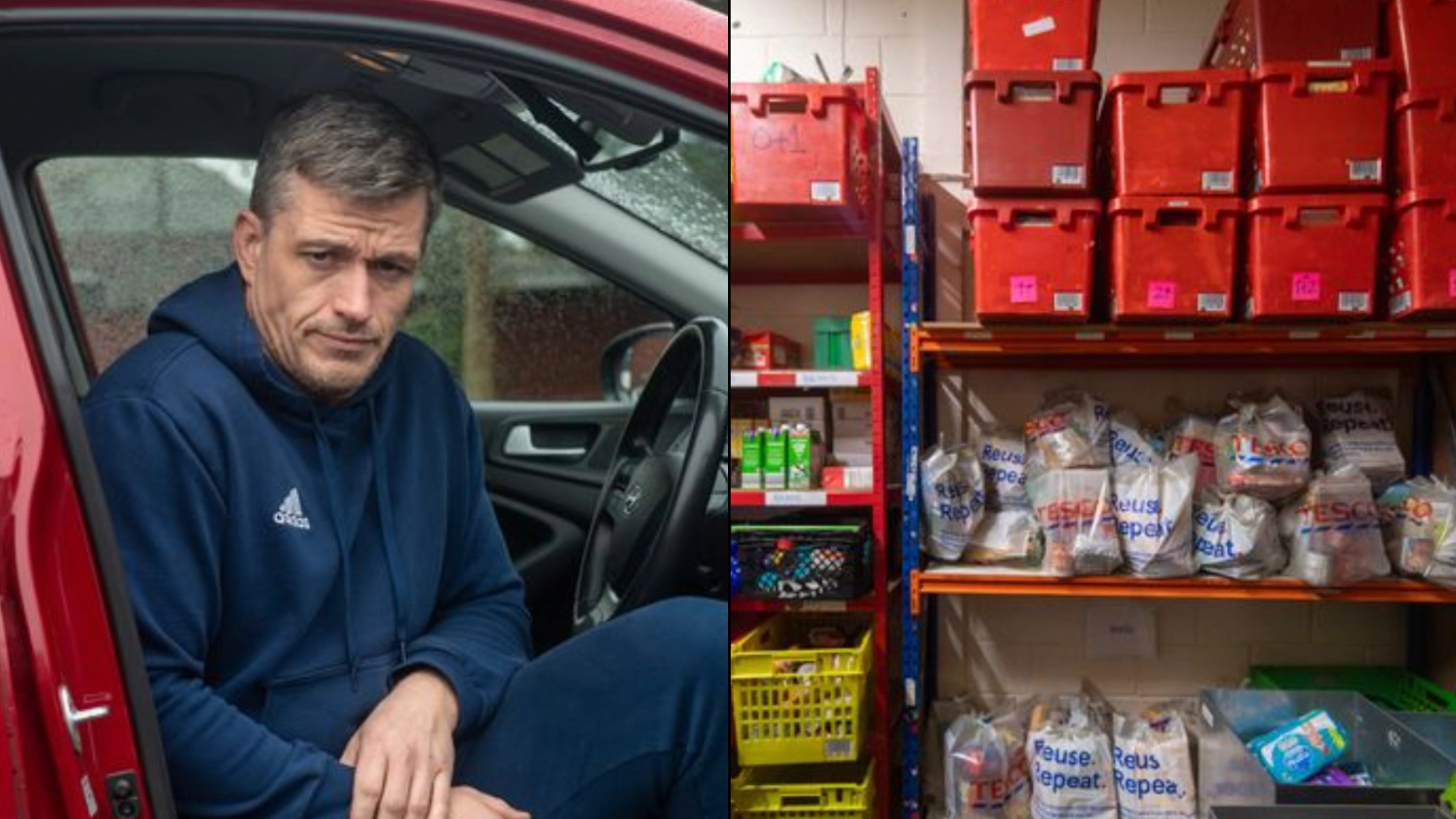 Homeless dad cries himself to sleep every night in car as he prepares for Christmas alone