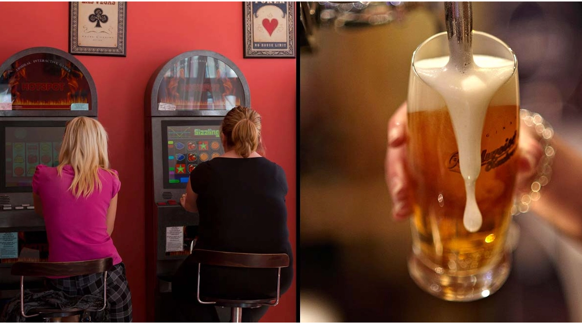 Pub Owner Accused Of Supplying Poker Machine Addicts Free Alcohol And Cash Handouts
