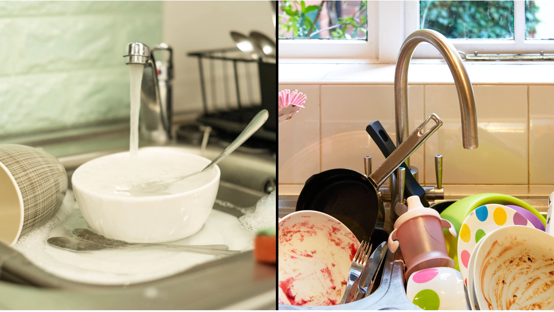Warning issued to people who 'soak' dirty dishes when washing up