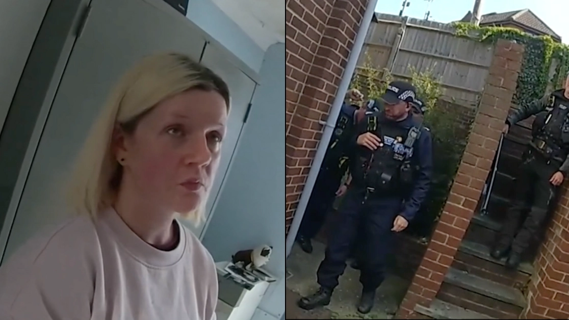 Unnerving moment woman who killed her parents and lived with their bodies for four year explains where they are