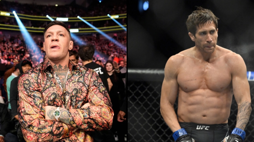 Conor McGregor gatecrashed Jake Gyllenhaal's debut appearance in the UFC