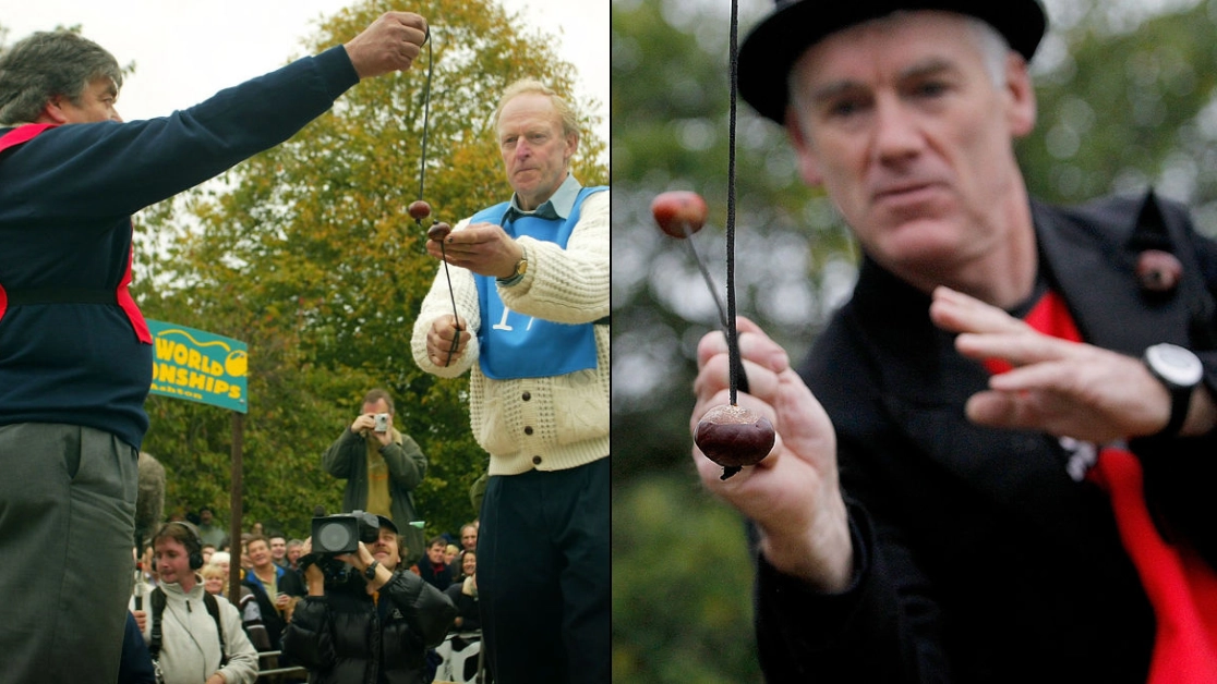 World Conker Championship begins investigation after champion is caught with a steel chestnut in pocket