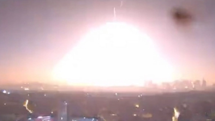 Asteroid explodes over English Channel in historic moment