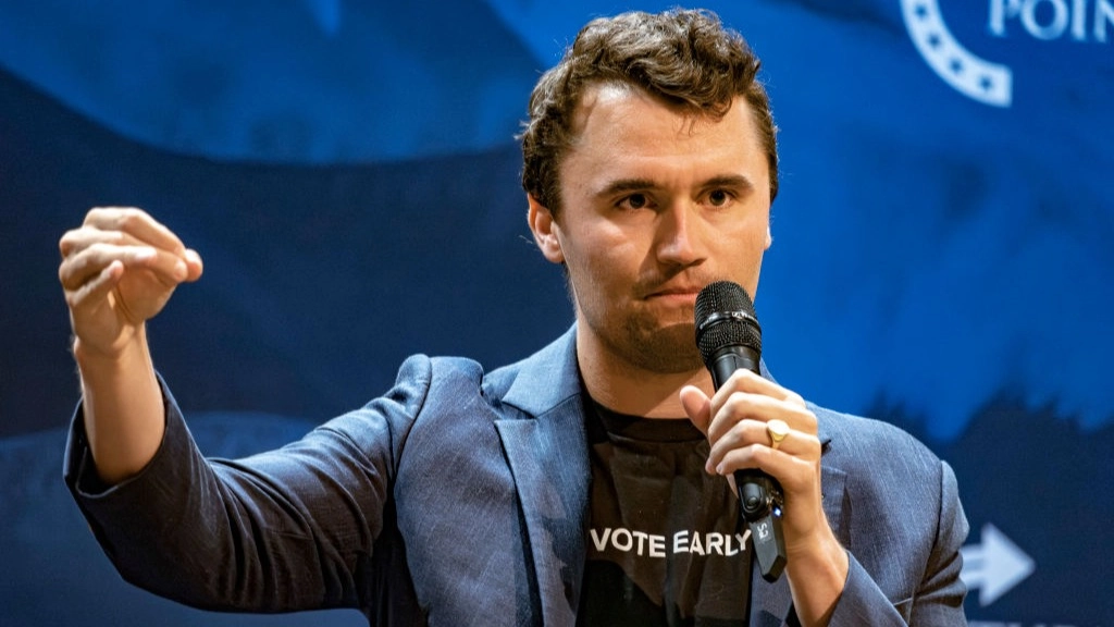 Charlie Kirk's final words seconds before assassination revealed with fugitive still at large