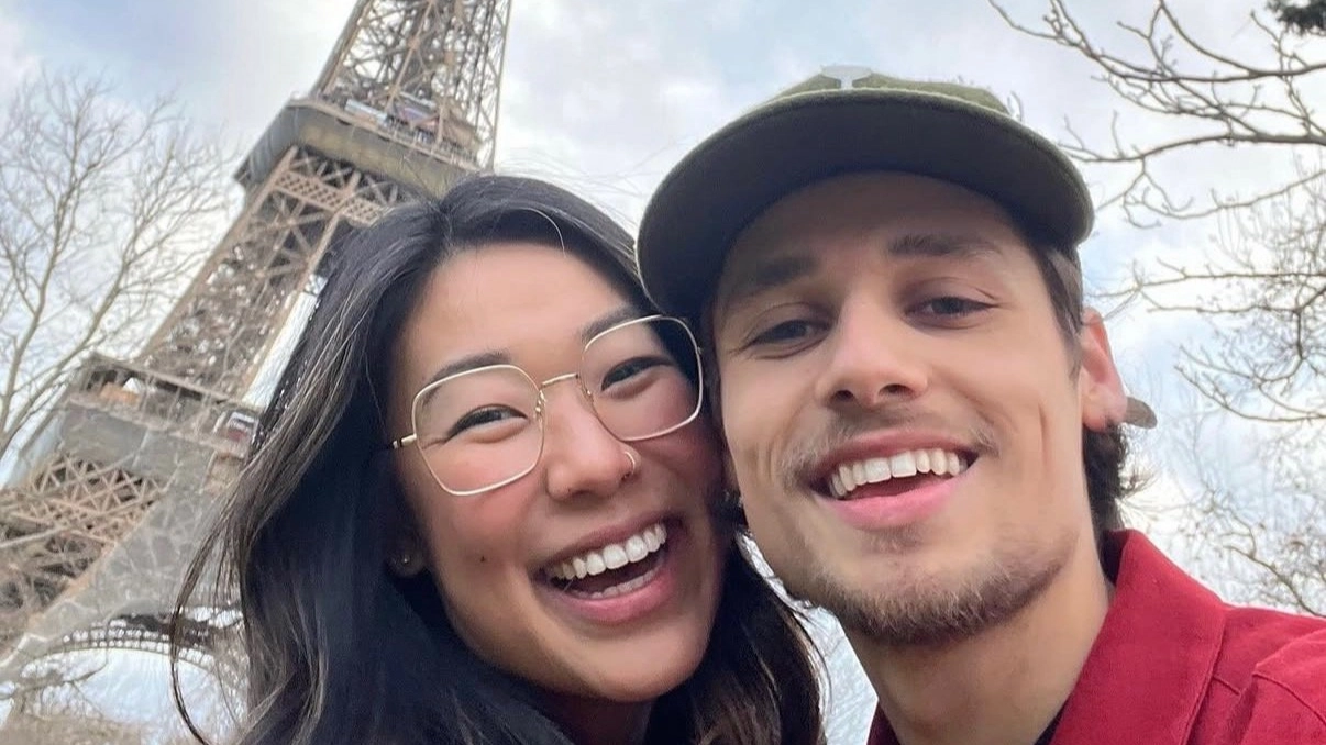 Youth pastor, 24, collapses and dies during marathon one mile after stopping to kiss wife
