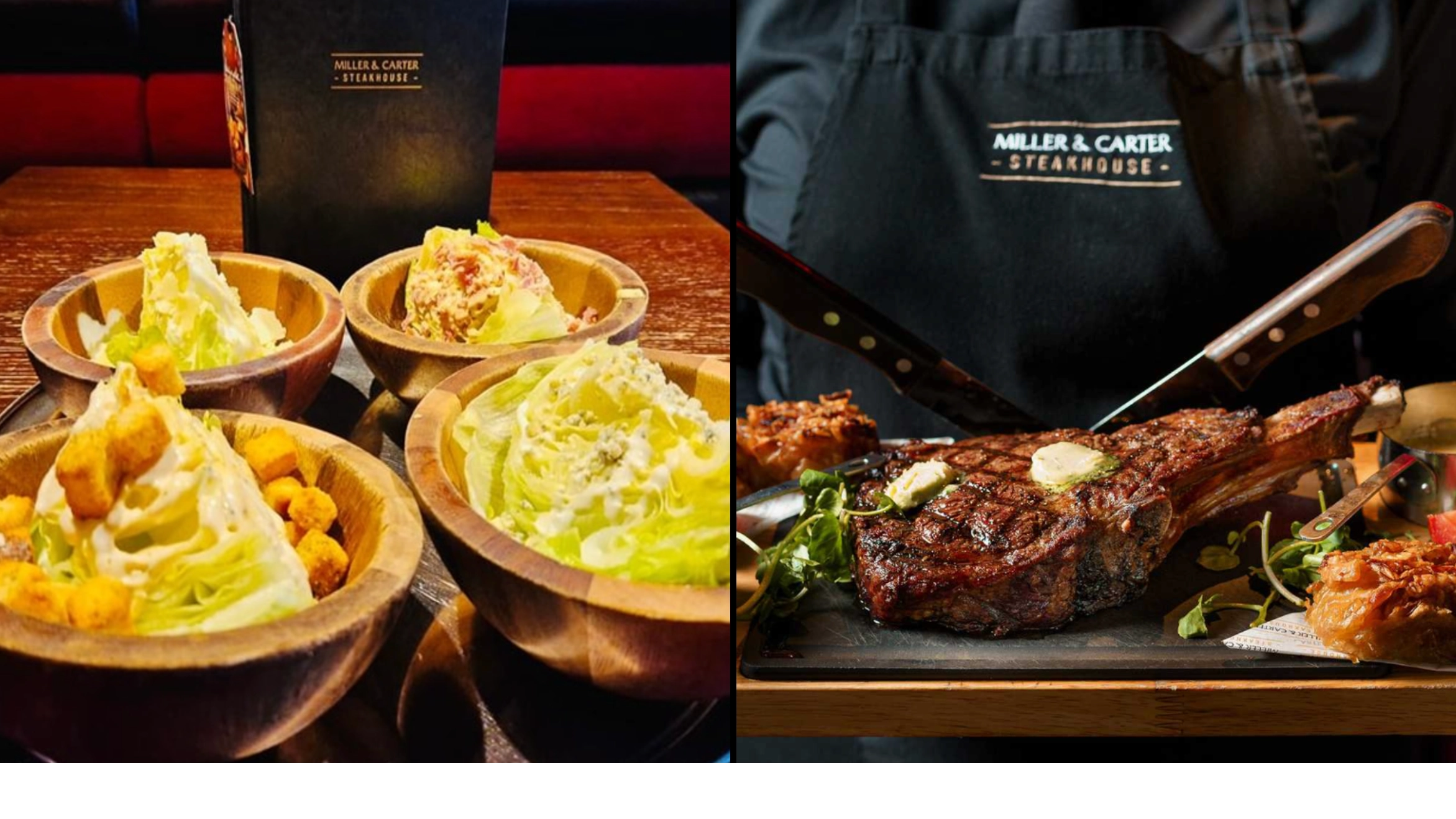 Miller and Carter explains why customers are served half a lettuce with their steak