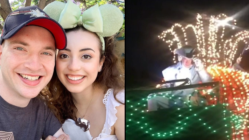 Woman Spots Her Boyfriend In Video She Took Six Months Before She Met Him