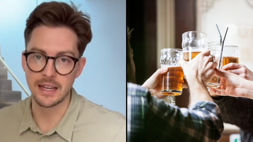 Man who’s been sober for more than a year shared the three types of people who ‘should not drink alcohol’