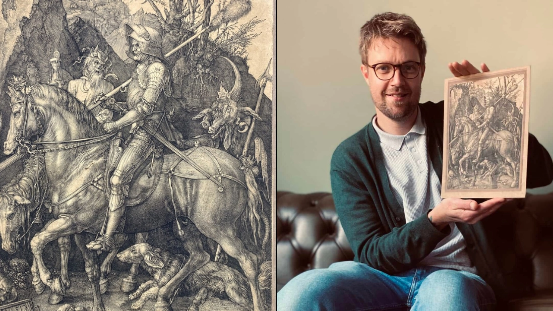Man who found painting at a tip sold it for insane amount of money