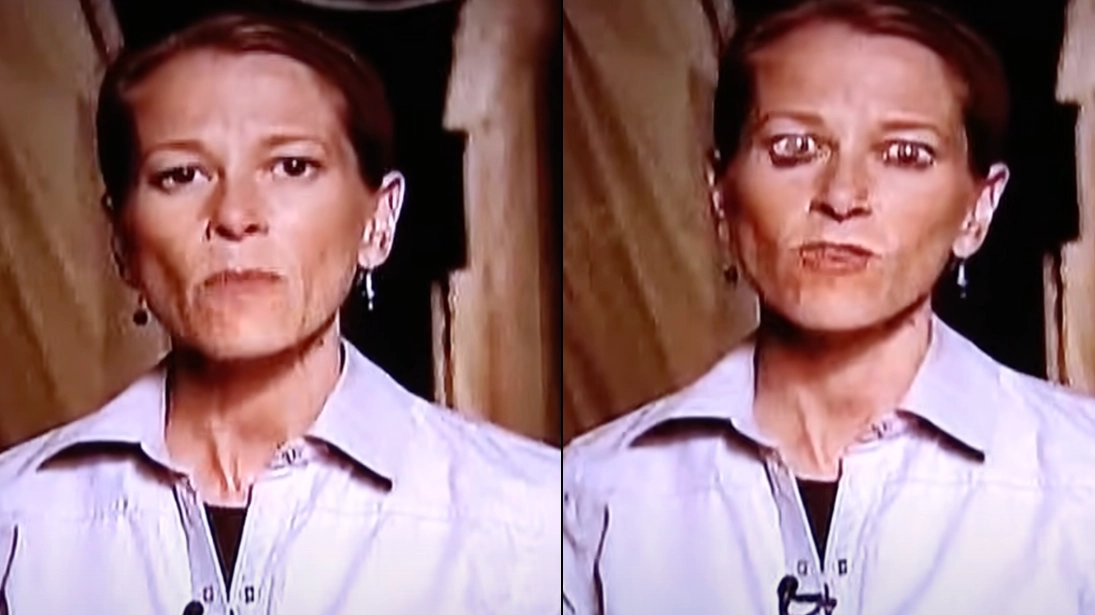 Bizarre moment explained as news reporter's eyes appear to glitch during live broadcast