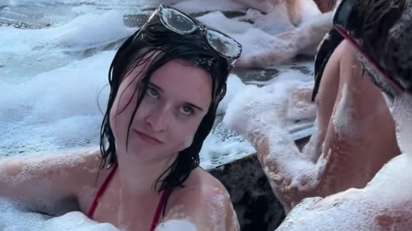 ‘Red bikini girl’ issues message to public after video was viewed 100 million times