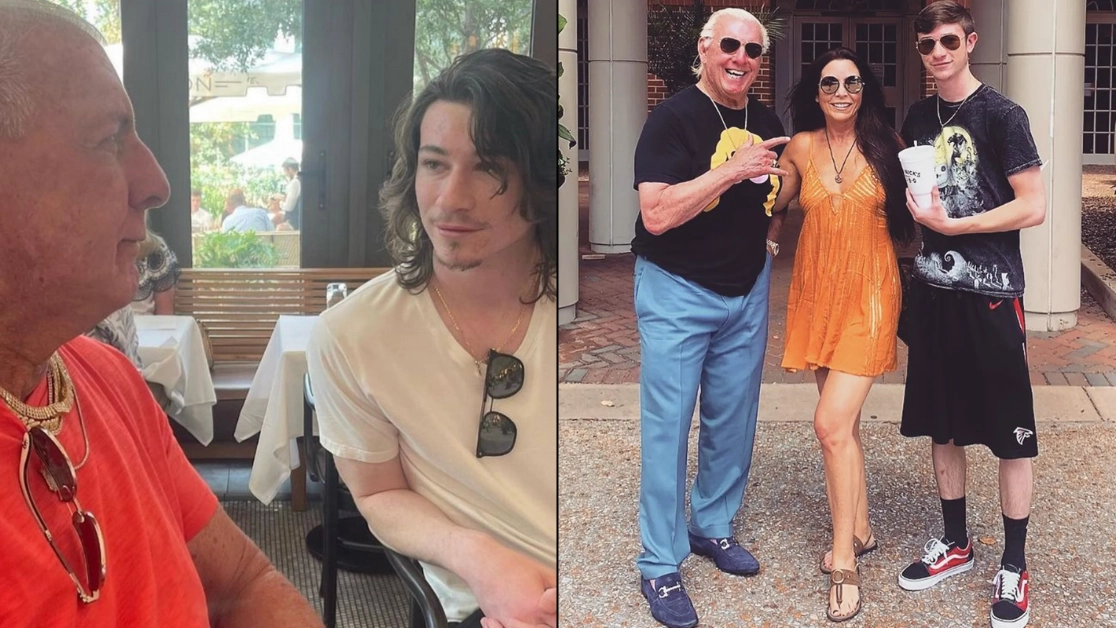 Ric Flair reacts to stepson Sebastian Kidder's suicide aged 24 in emotional post