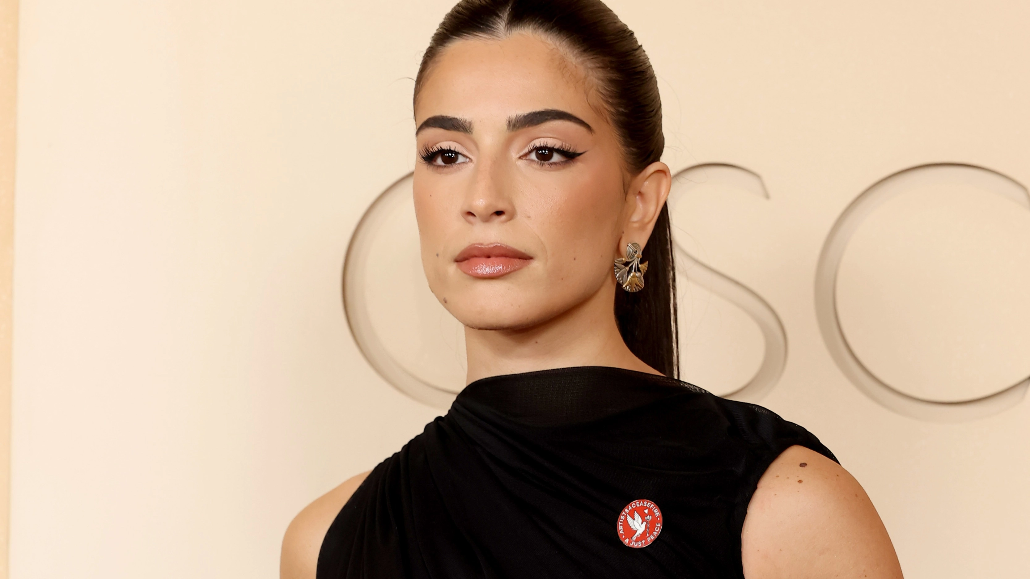 Meaning behind red pins worn by multiple artists at Oscars tonight