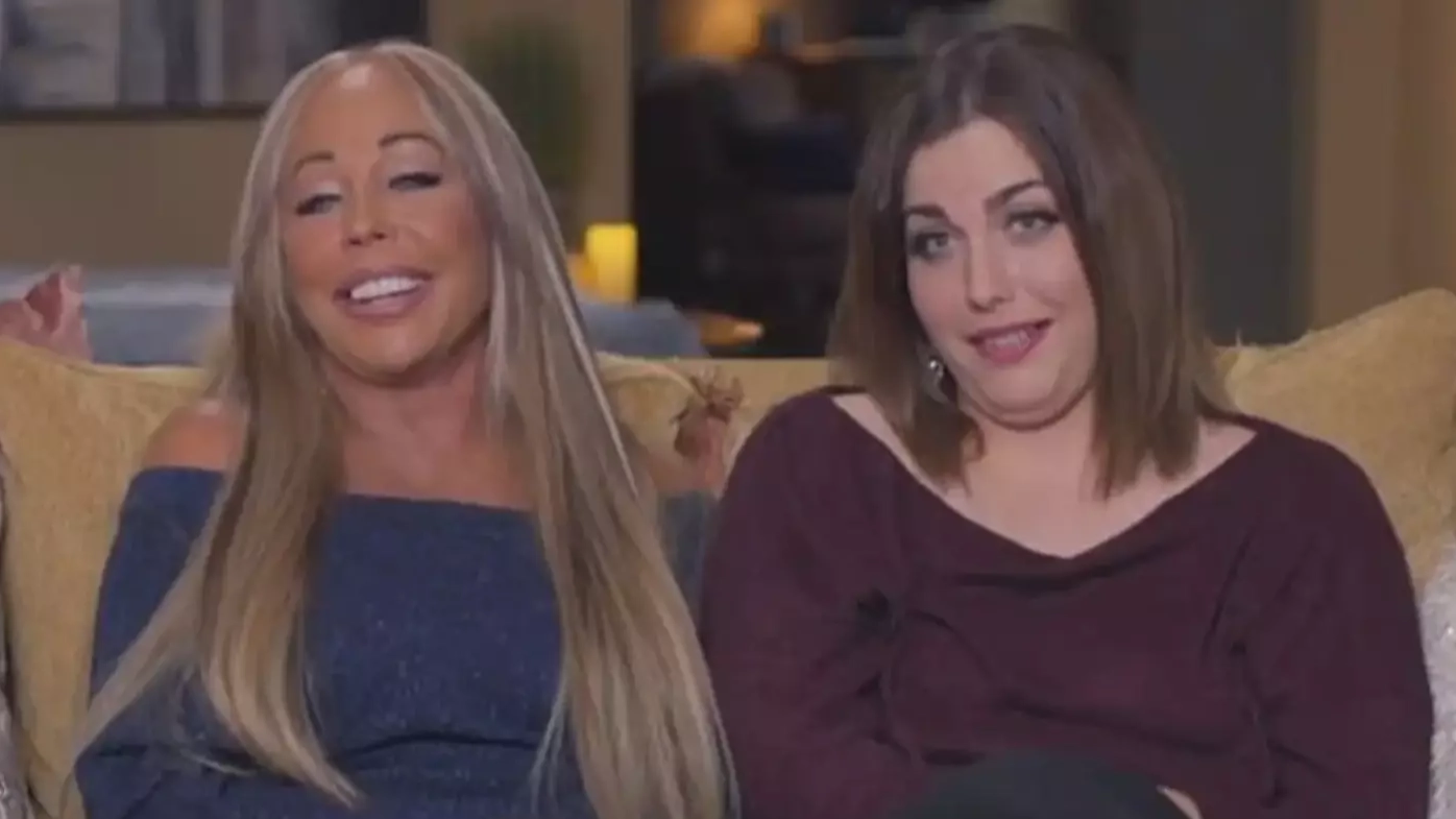 Mum, 55, explains why she showers with her 19-year-old daughter every day