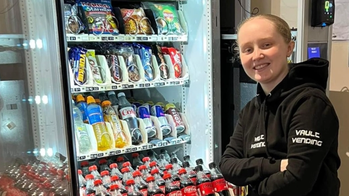 Woman who quit job and bought £700 vending machine makes incredible amount per month