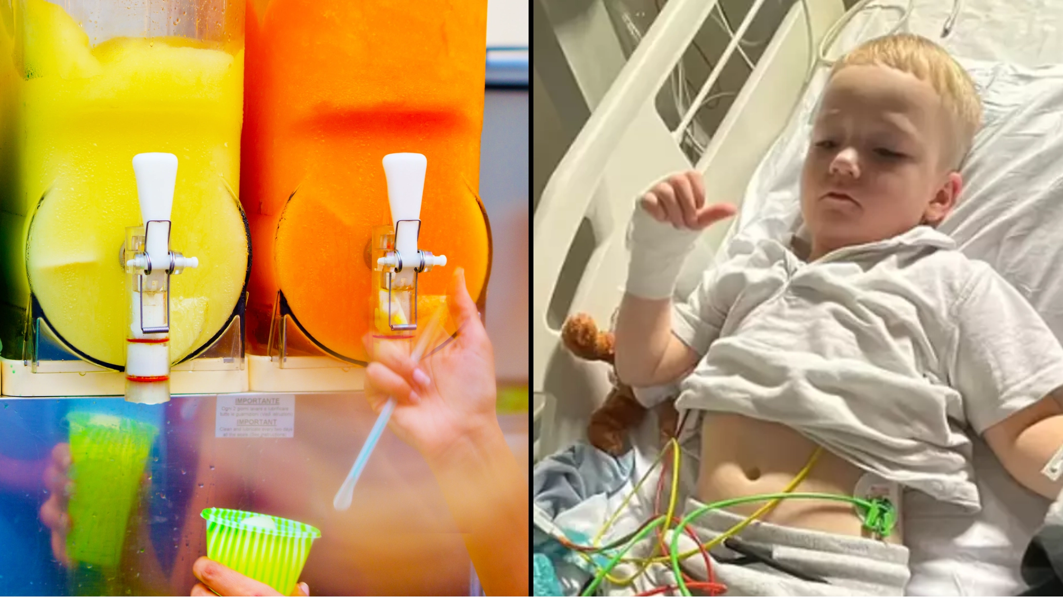 Warning over potentially fatal ingredient inside slush drinks after two children nearly died within weeks