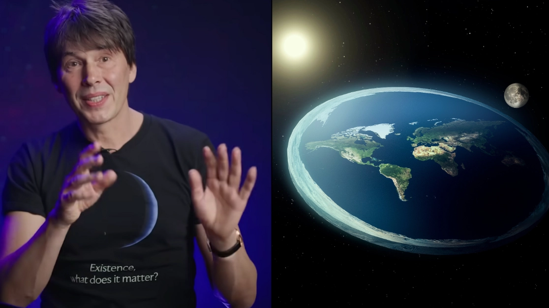Professor Brian Cox gives brutal response that instantly disproves Flat Earth theory