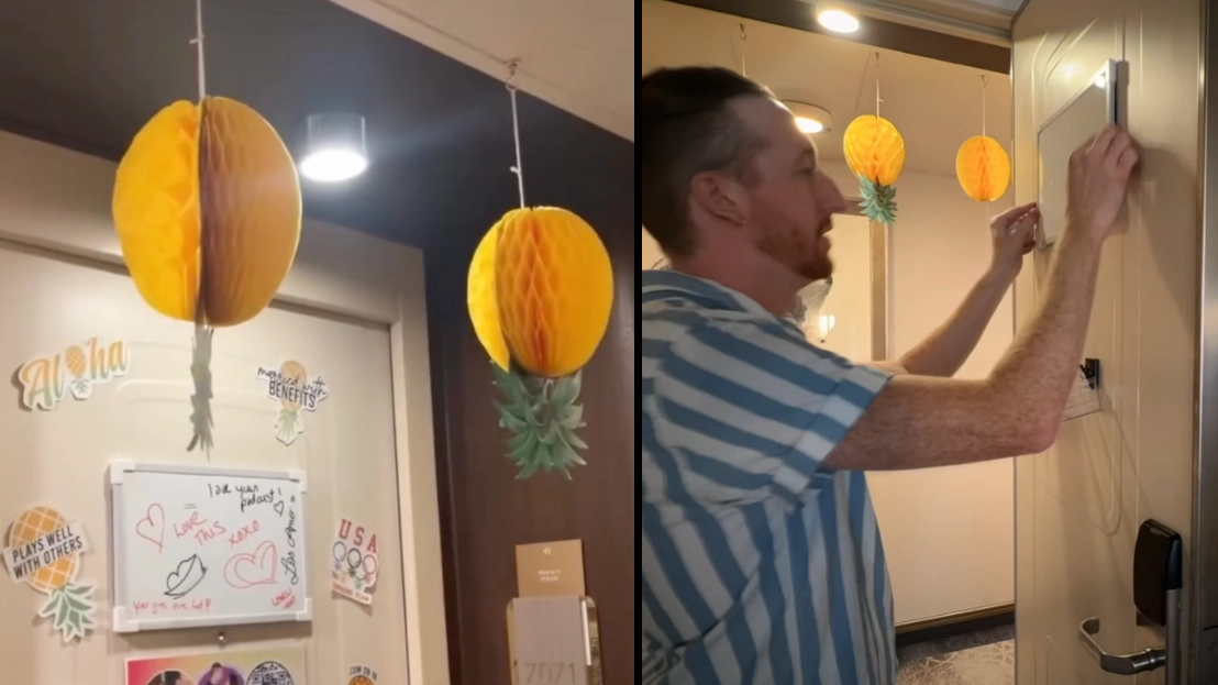 Specific reason why married swingers decorate their cabin door on ‘spicy’ cruises