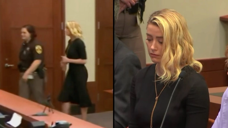 Amber Heard Makes Quick Exit Following Depp Defamation Win