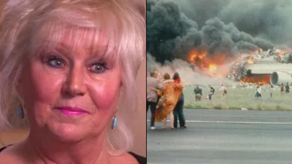 Survivor of worst plane crash in history recalls chilling joke boyfriend told her before horror collision