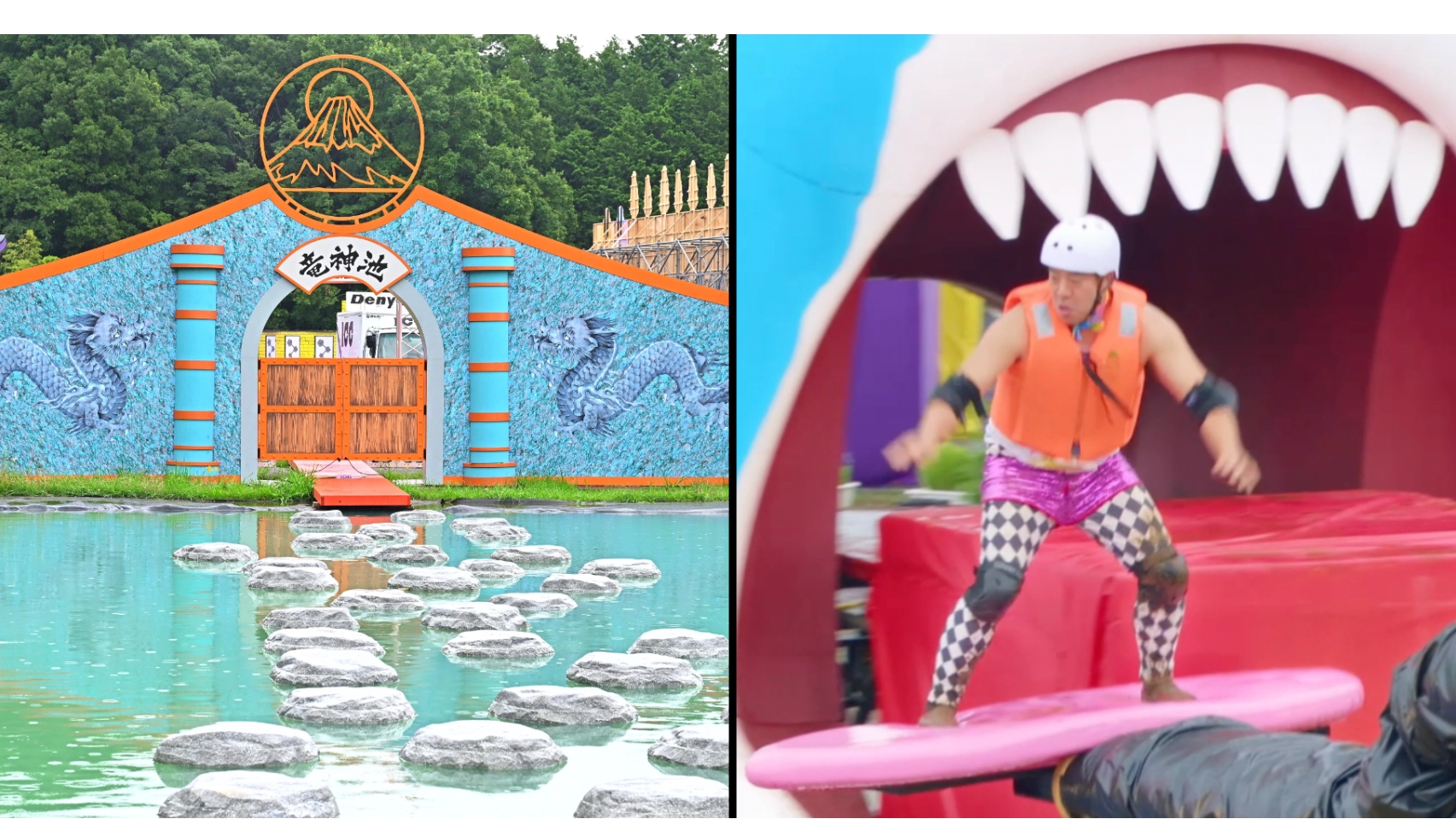 First look footage at Takeshi's Castle reboot ahead of UK TV return