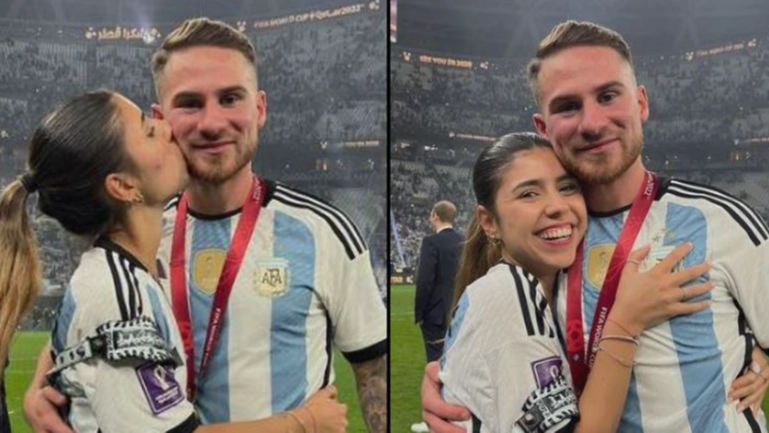 Argentina star 'asks girlfriend for sex on Instagram' after winning World Cup