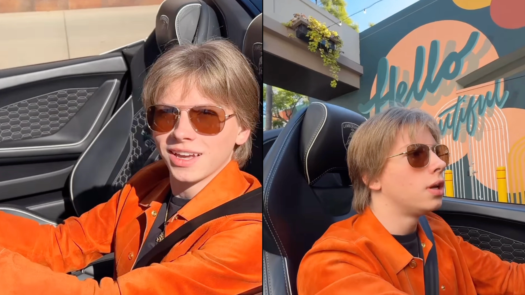 People stunned after discovering who rich kid in £200k Lamborghini is now he’s all grown up