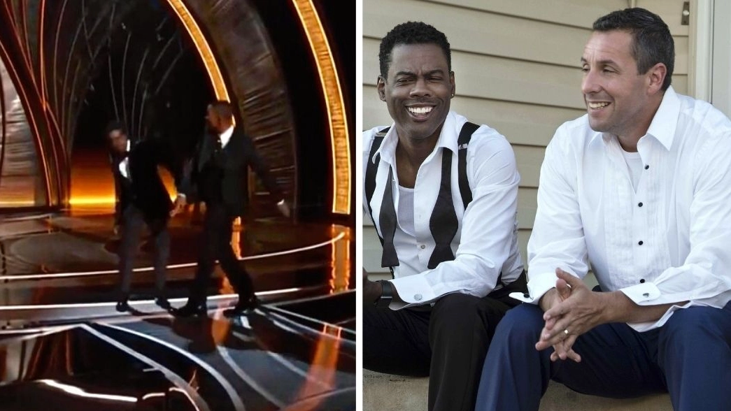 Adam Sandler Shows Support For Chris Rock After Oscars Incident