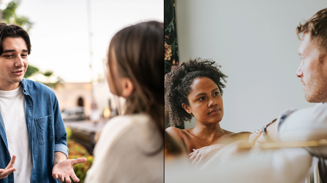Woman says you should cut a conversation short if you hear someone say two words