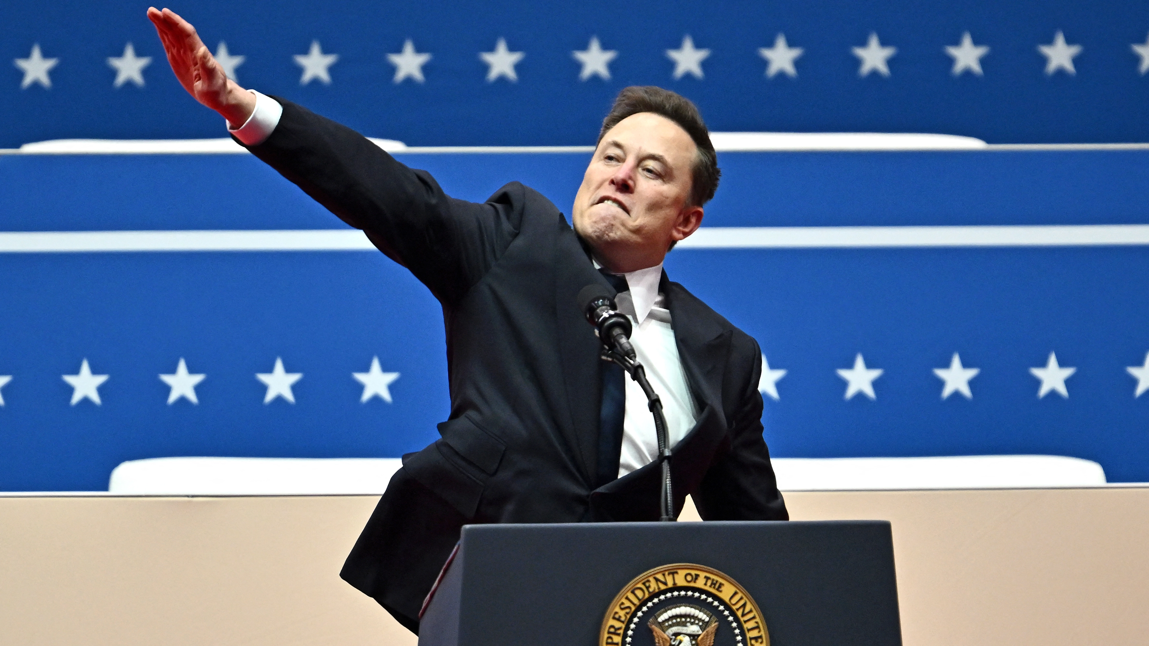 ADL slams Elon Musk's series of Nazi 'jokes' after defending his 'awkward' gesture during inauguration celebrations