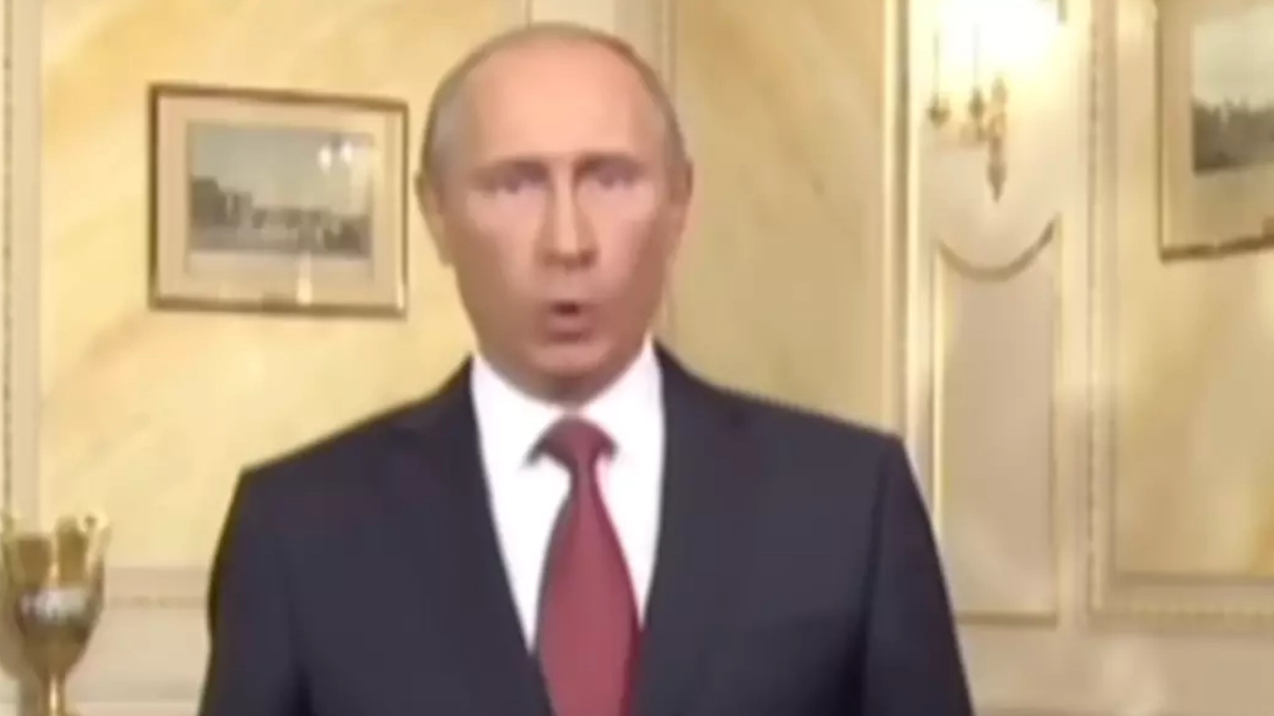 Vladimir Putin spoke English in rare moment during plea for help