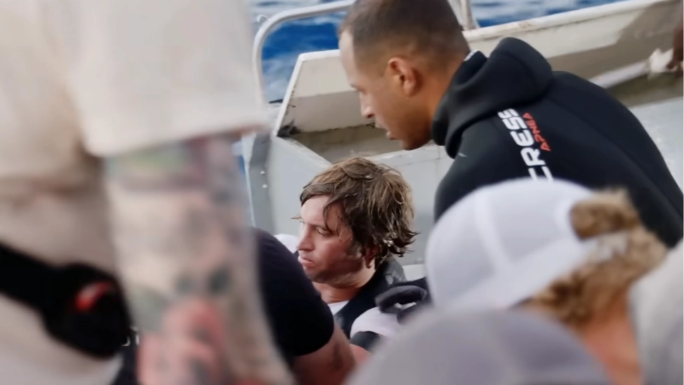 Jackass stuntman Poopies lands gruesome injuries in shark attack that nearly ended his life