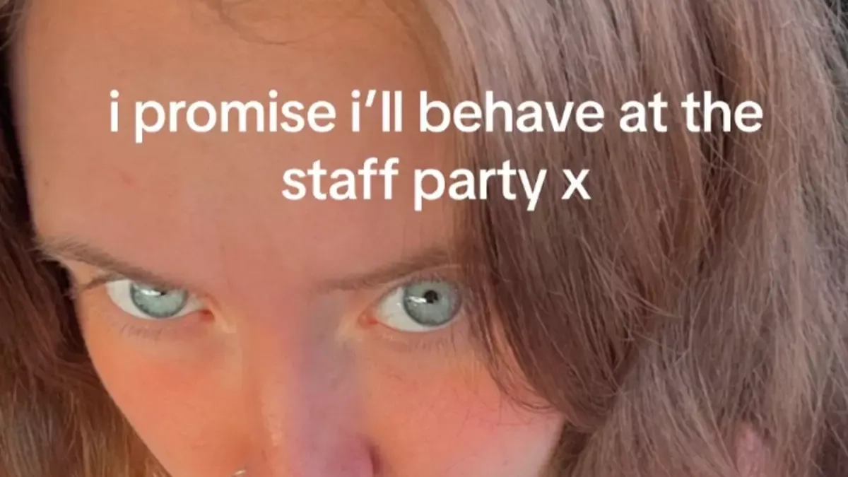 Woman issued warning after waking up to message from HR following work Christmas party