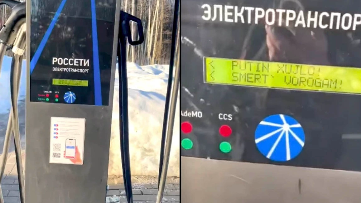 Russian Electric Vehicle Chargers Hacked To Tell Users ‘Putin Is A D***head’