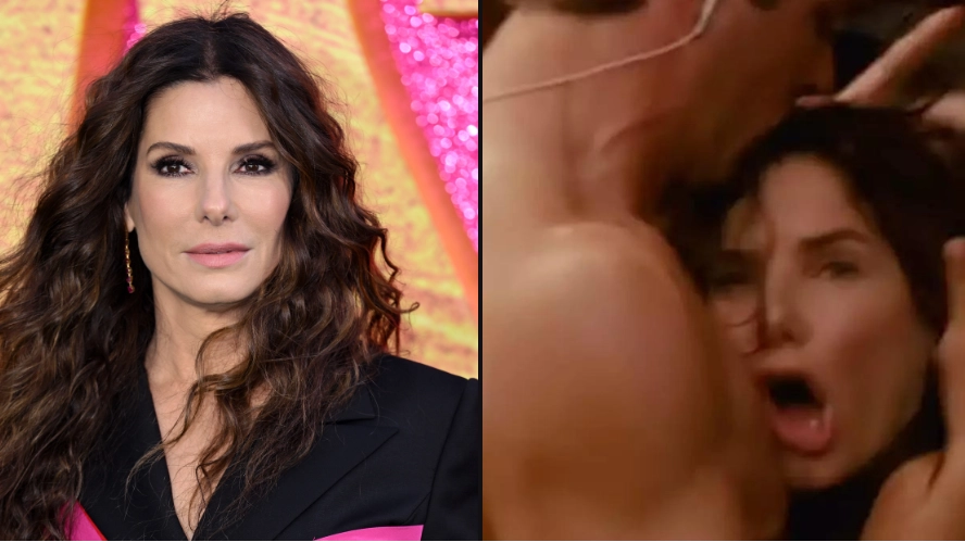 Sandra Bullock had to look away to avoid seeing Ryan Reynolds' 'ball sack' in scene available to watch on Netflix