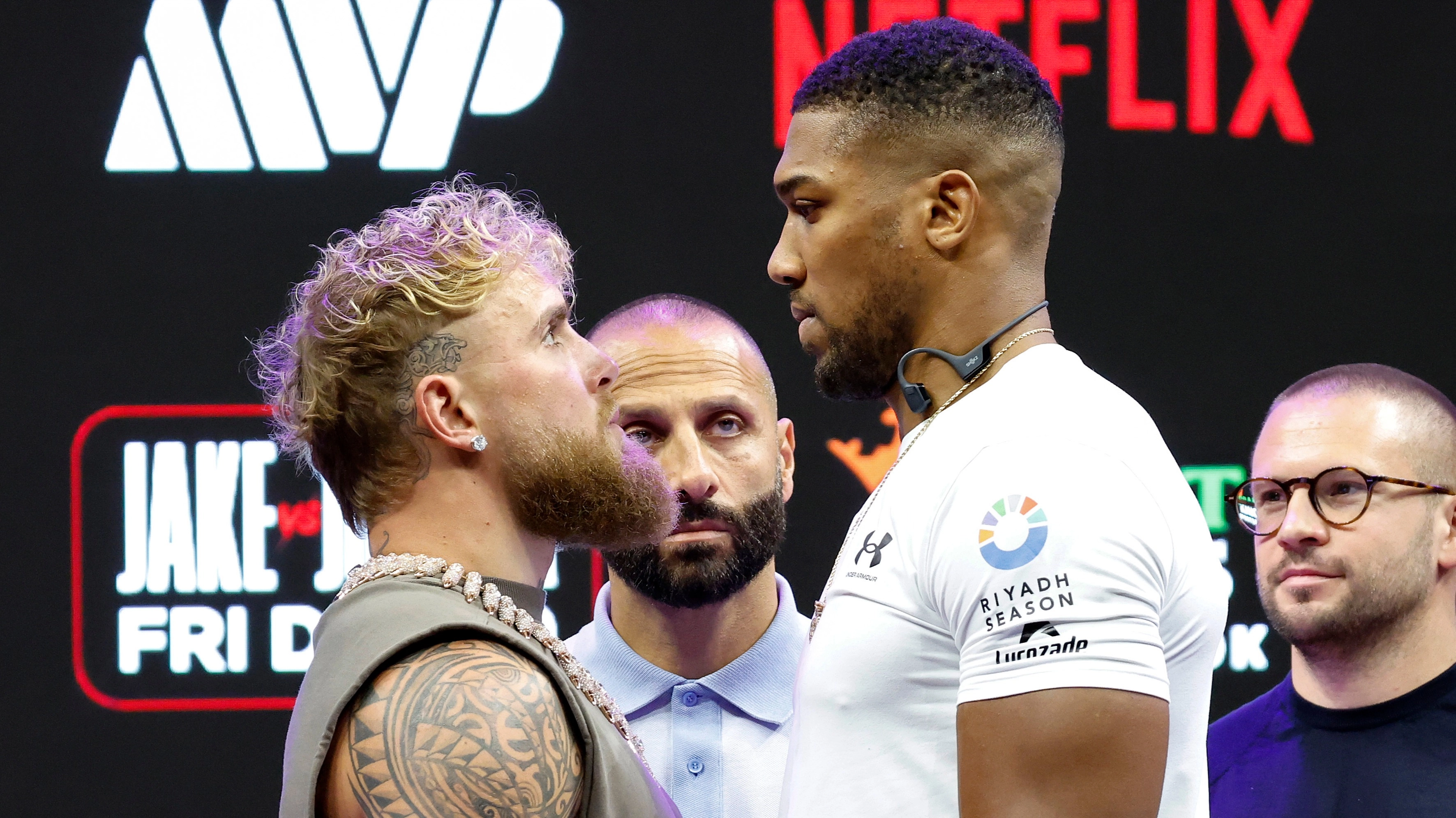 Former heavyweight champion ‘hears’ Jake Paul v Anthony Joshua fight ‘is off’