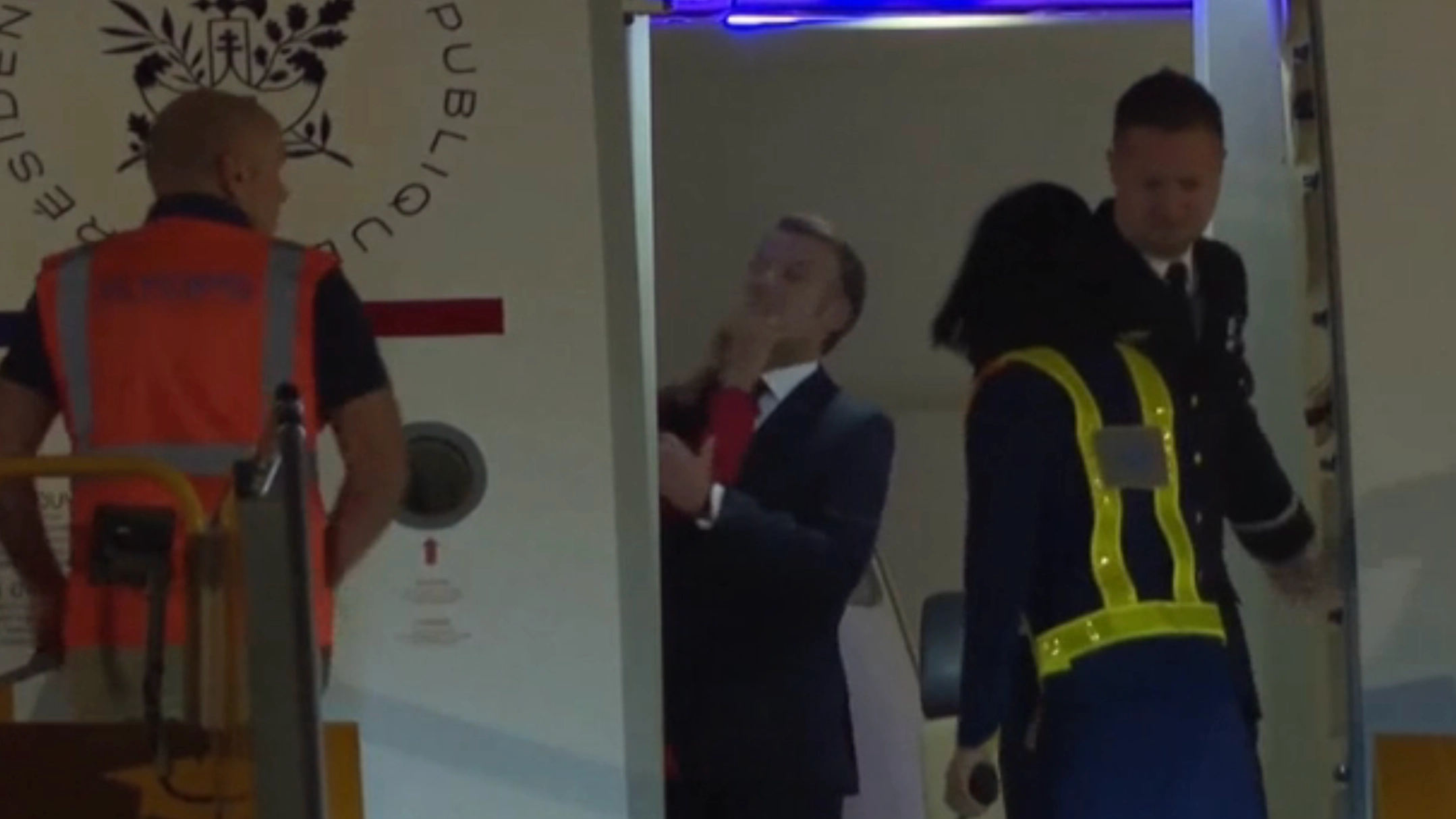 Body language expert explains Macron's response to being 'slapped in face' by his wife as lip reader 'reveals' what was said
