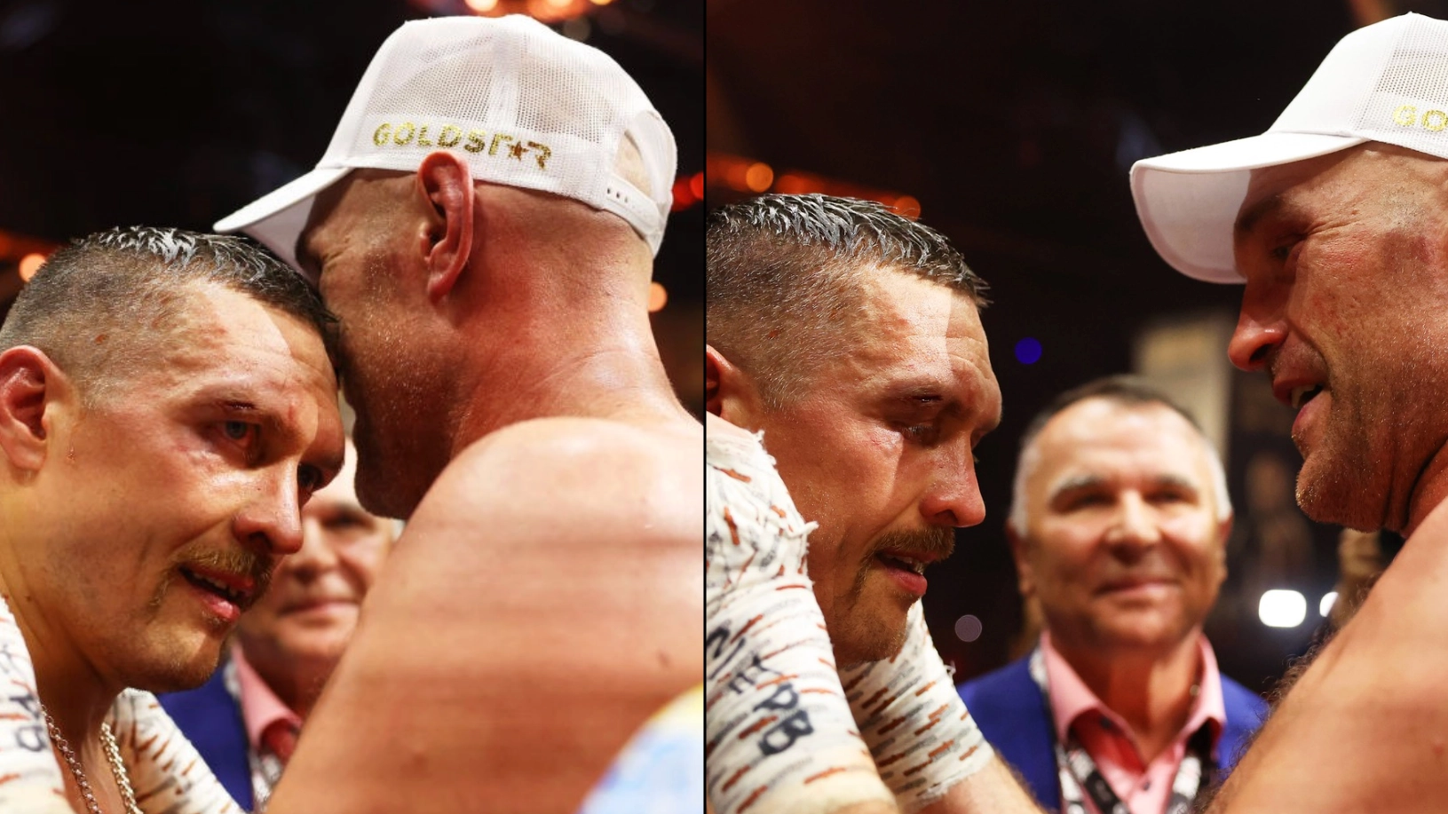 What Tyson Fury said to Oleksandr Usyk after fight as he made promise to Ukrainian fighter