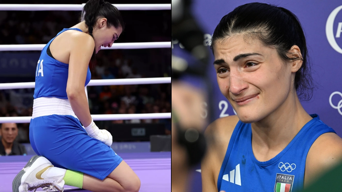 Italian boxer who pulled out of controversial fight after 46 seconds will receive Olympic champion prize money