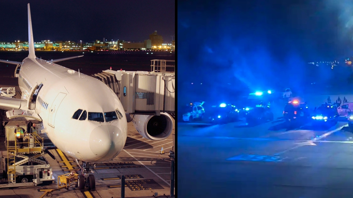 Two planes collide at Heathrow Airport