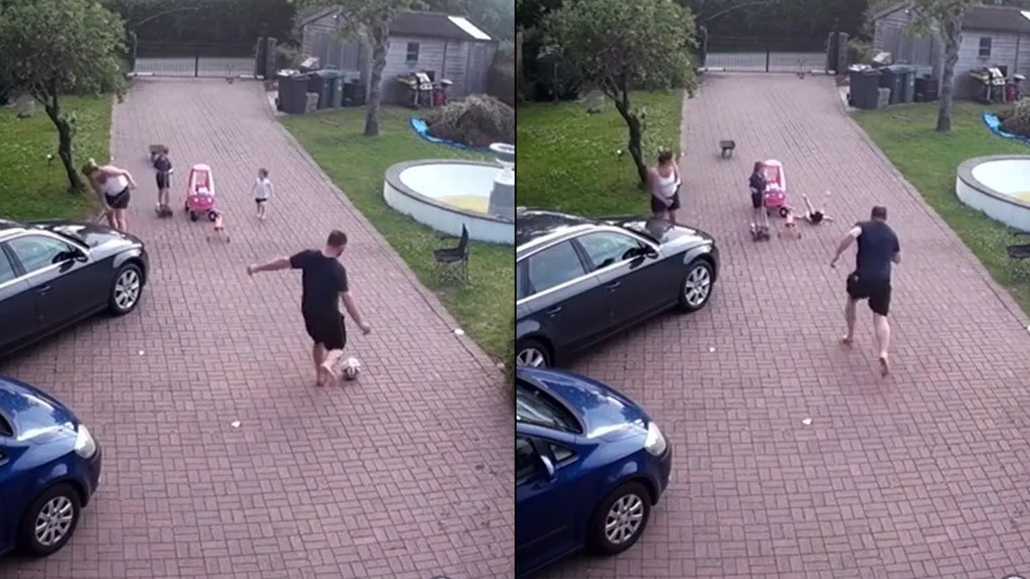 Dad Feared He May Have Killed Toddler Son After Smacking Football In His Face