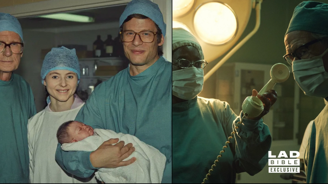 Bill Nighy and Thomasin McKenzie reveal how they filmed graphic birth scenes with live baby in new IVF movie