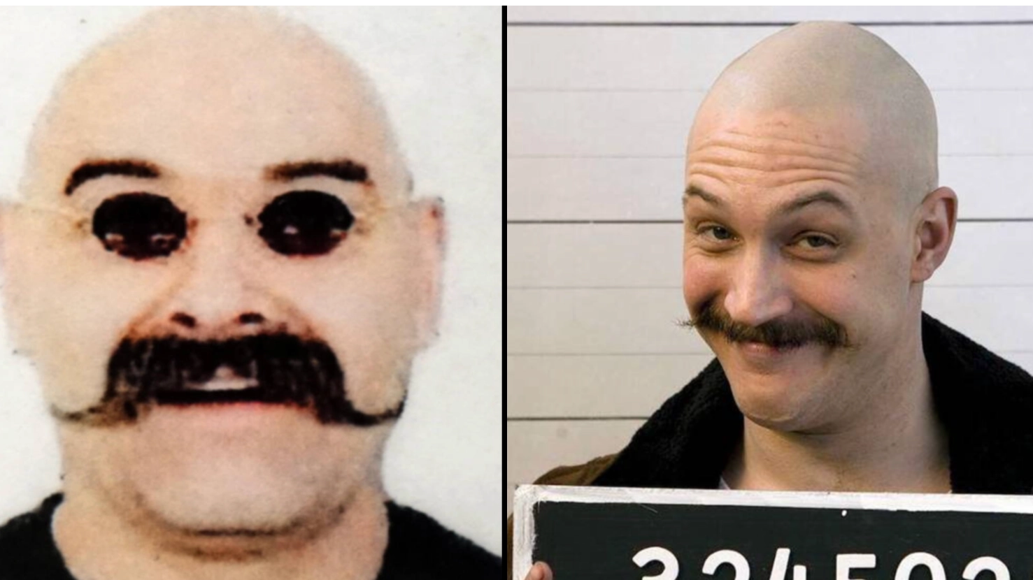 Charles Bronson once chopped off his famous moustache and sent it to Tom Hardy