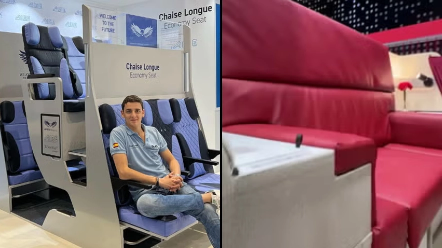 Double-decker plane seat inventor shares wild new designs for first and business class