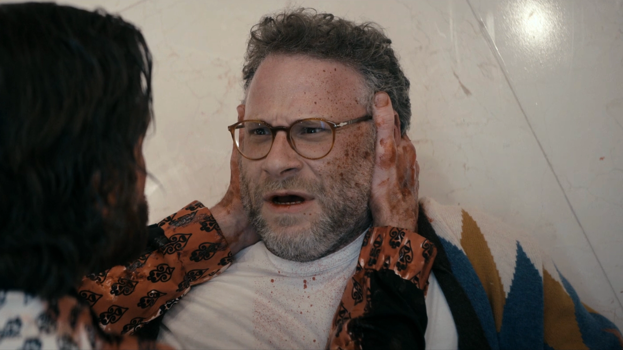 Seth Rogen has brutal death in new The Boys episode as part of cameo-filled scene with Superbad reunion