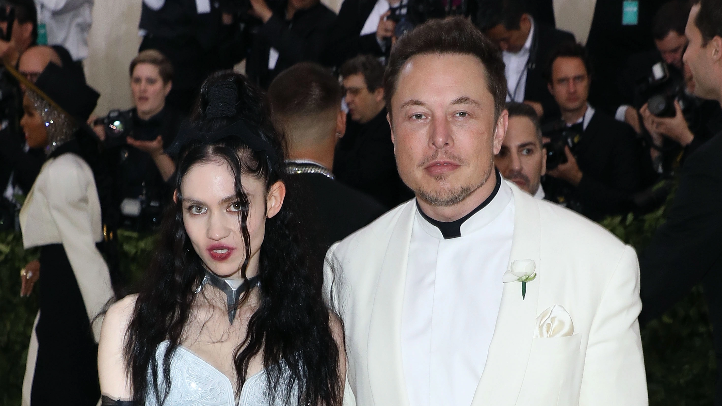 Elon Musk's ex-girlfriend Grimes speaks out after he was accused of giving ‘Nazi gesture'