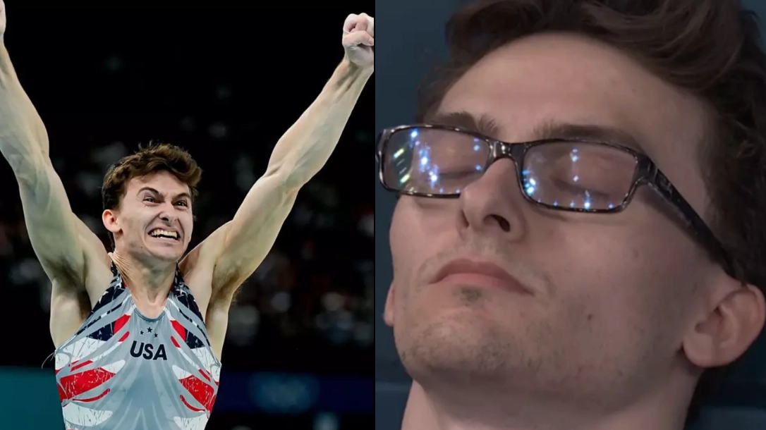 How Olympic gymnast was able to 'rawdog' event and win bronze medal
