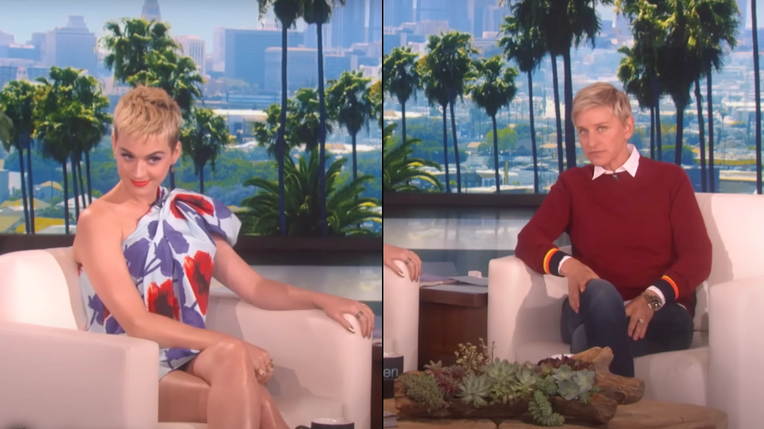 Katy Perry had incredibly awkward encounter on Ellen show after host forgot who singer was once married to