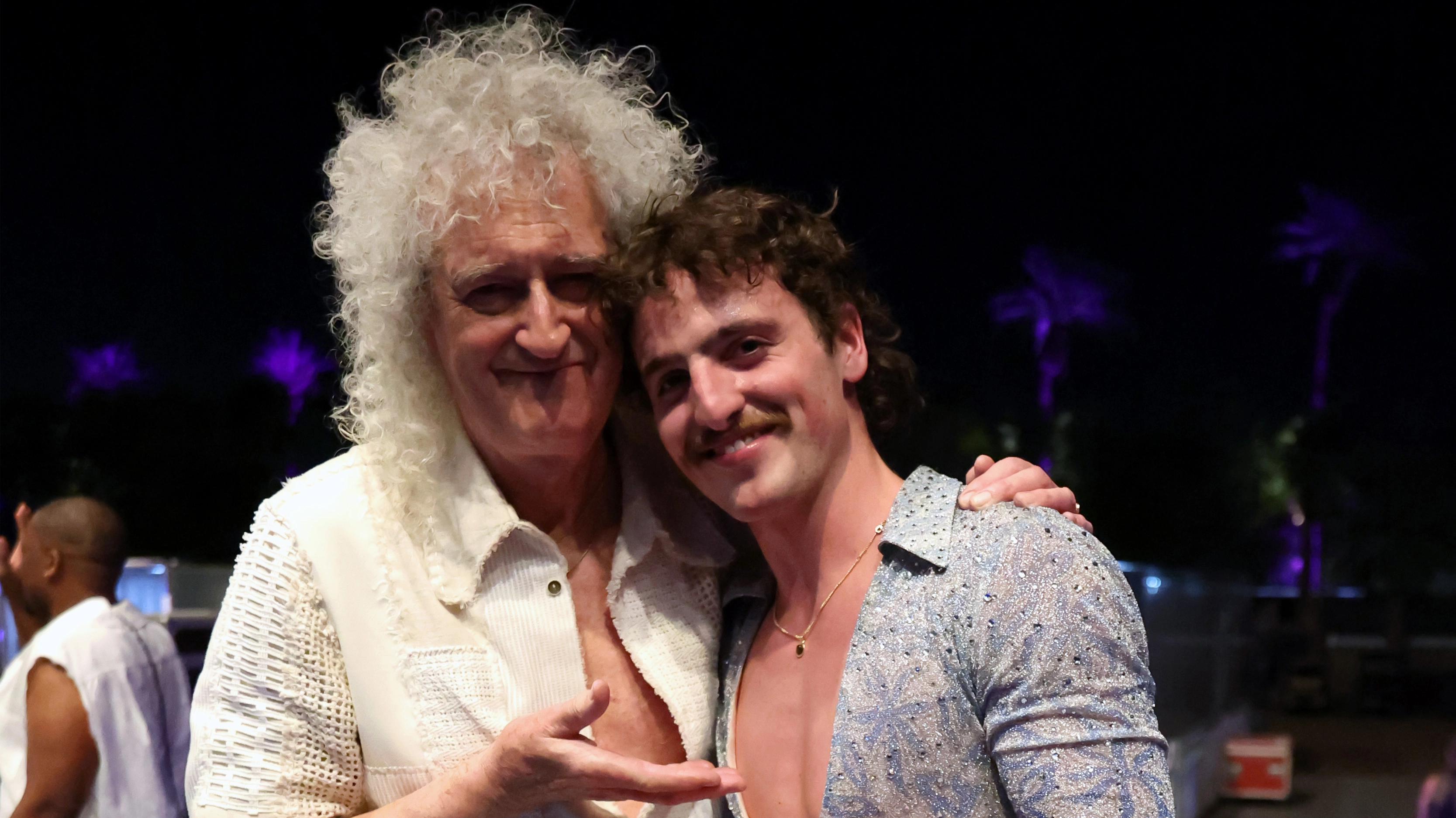 Benson Boone's brutal response to fans not knowing Brian May after bringing him out during Coachella set